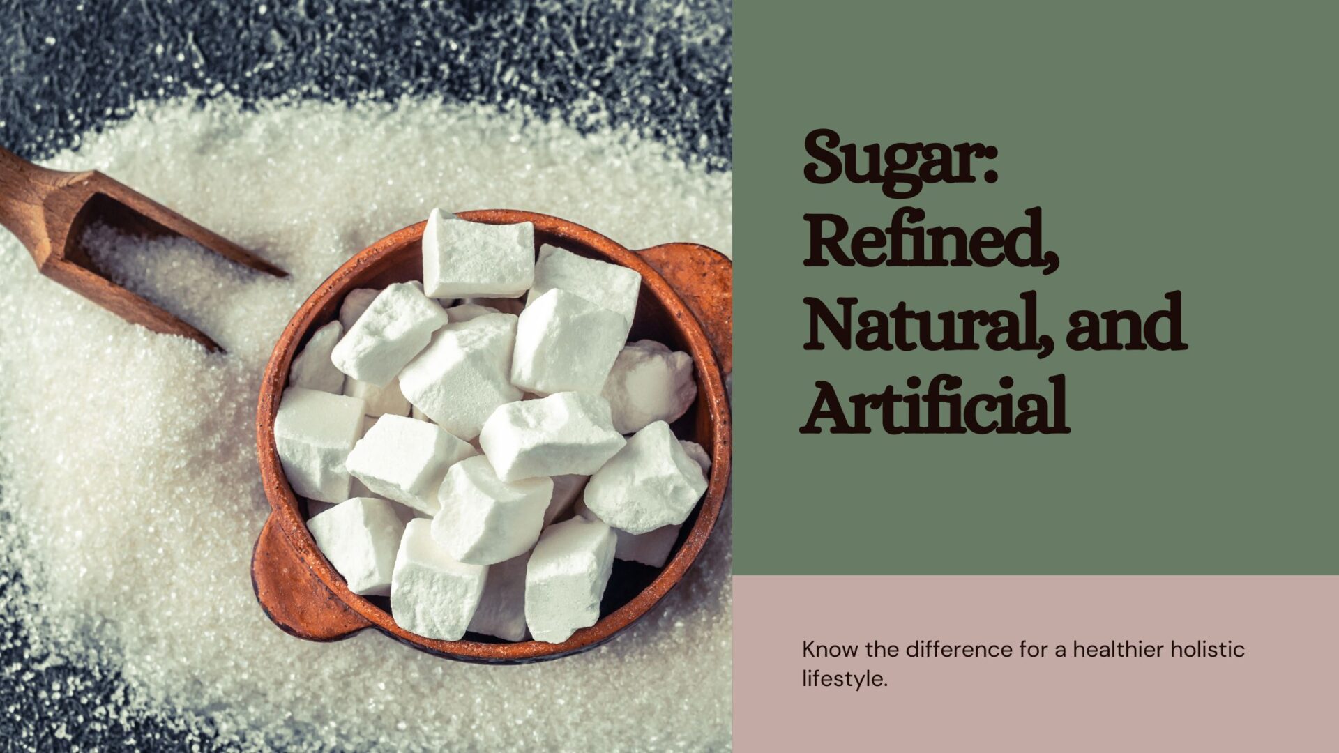 Image of sugar explaining types of sugar 